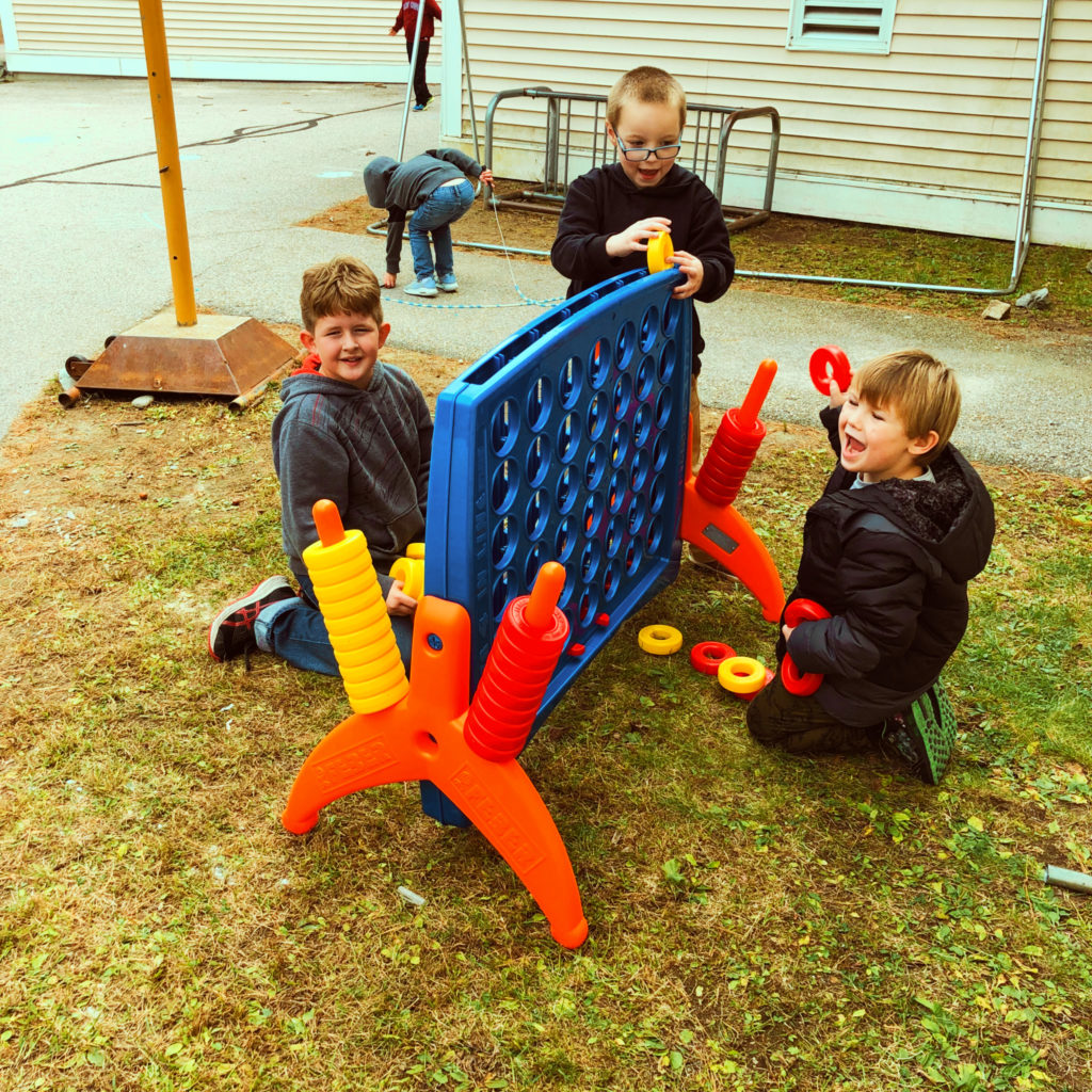 Featured image of article: We love our new playground games!