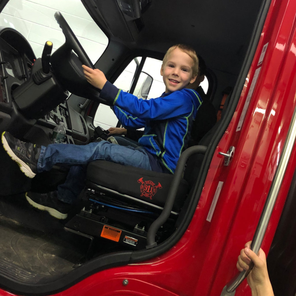 Featured image of article: Future Fire Fighter!
