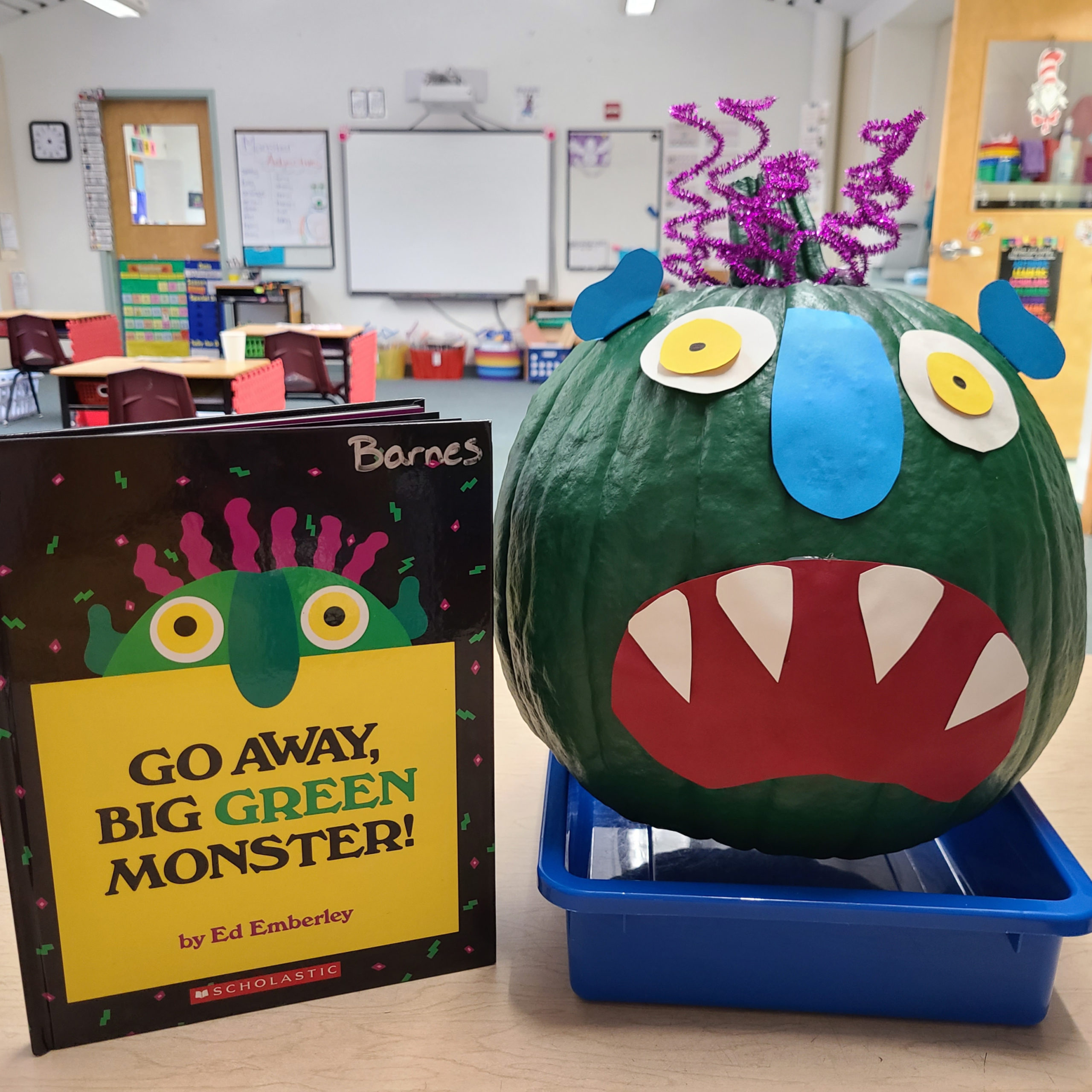 Go Away Big Green Monster! - Greenfield Elementary School