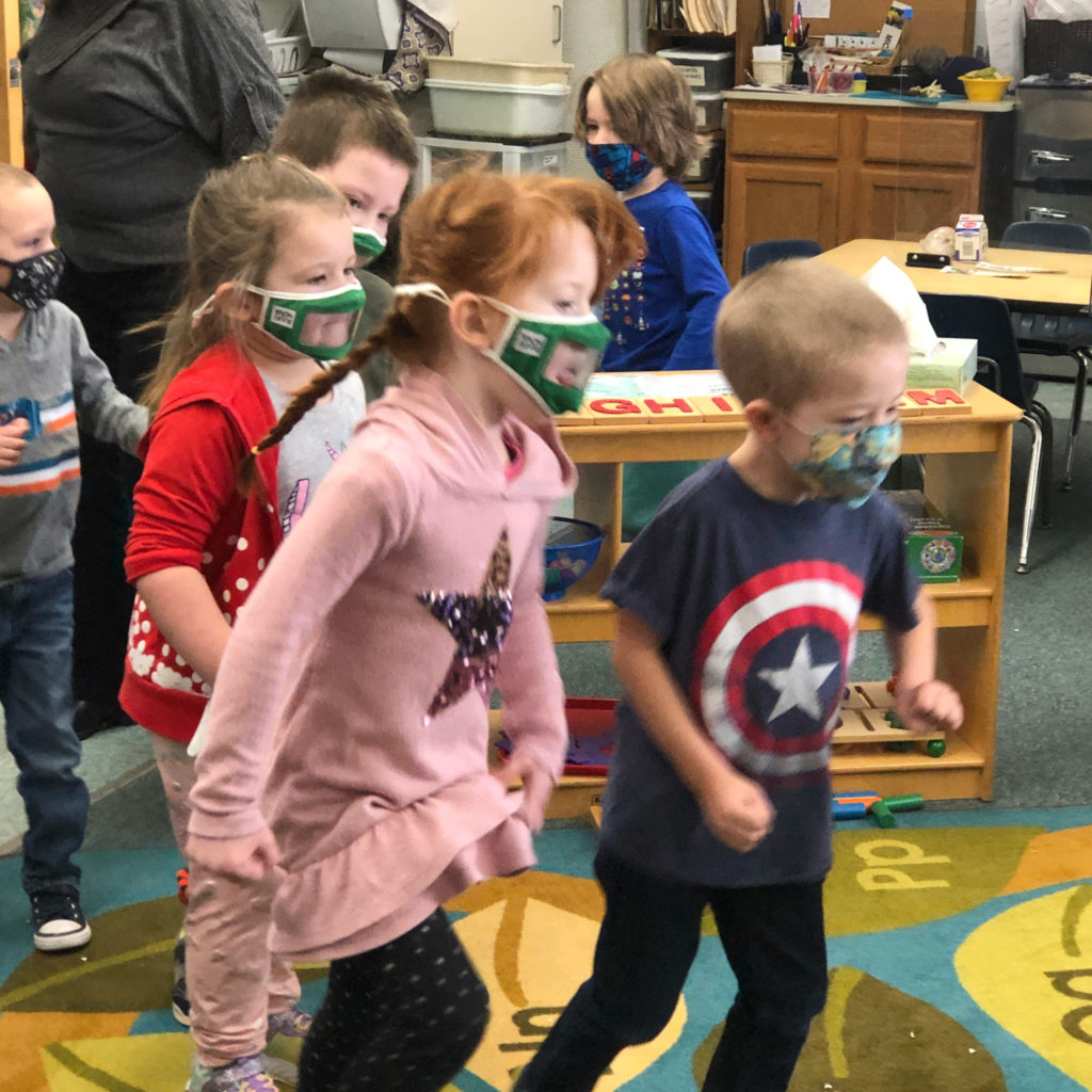 Getting the wiggles out! - Greenfield Elementary School