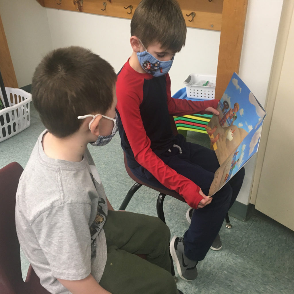 Featured image of article: Reading Buddies!