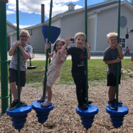 Featured image of article: Making New Friends at Recess!