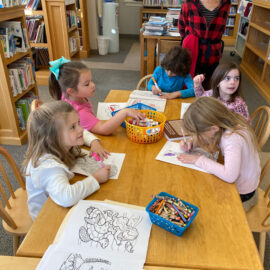 Featured image of article: Kindergarten Visits the Library!