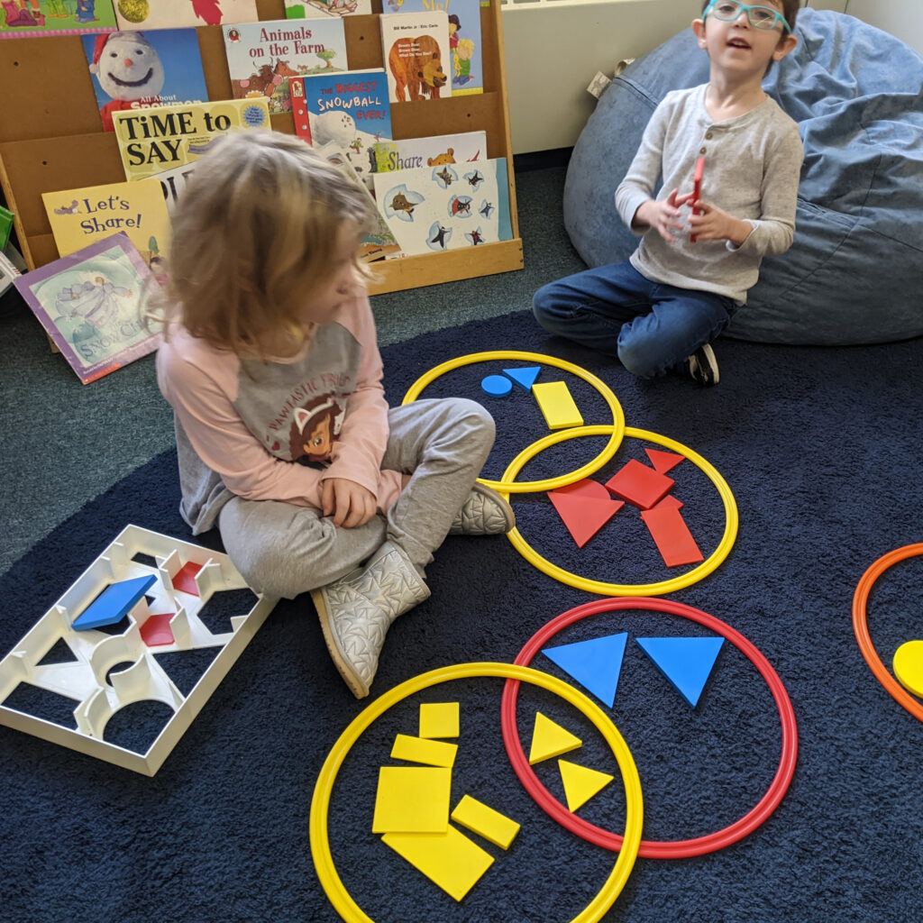 Featured image of article: Sorting Shapes in Pre-School